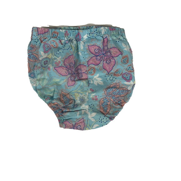 Hanna Andersson 2 piece Yellow Pink Blue Floral Dress Bloomers 70 (6-12 month) - Picture 7 of 9